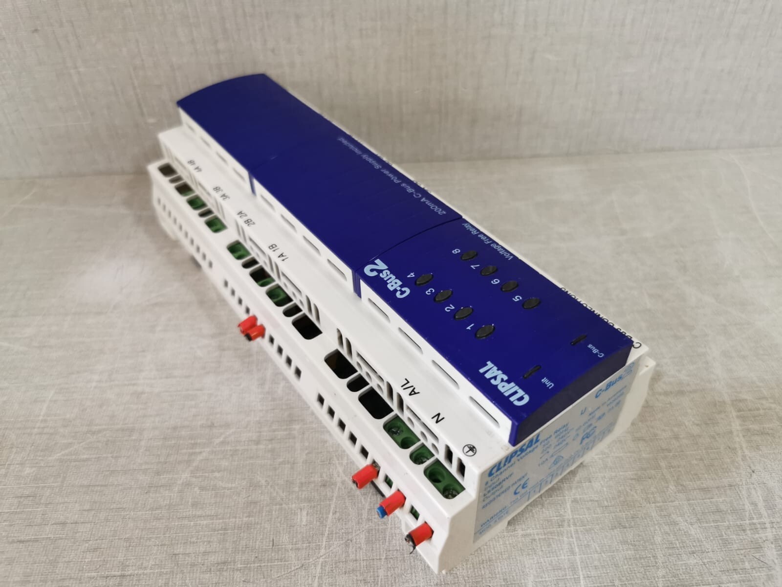 Clipsal L5508RVF CLIPSAL L5508RVF C-BUS2 8-CHANNEL VOLTAGE FREE RELAY (MFG 2008) 9