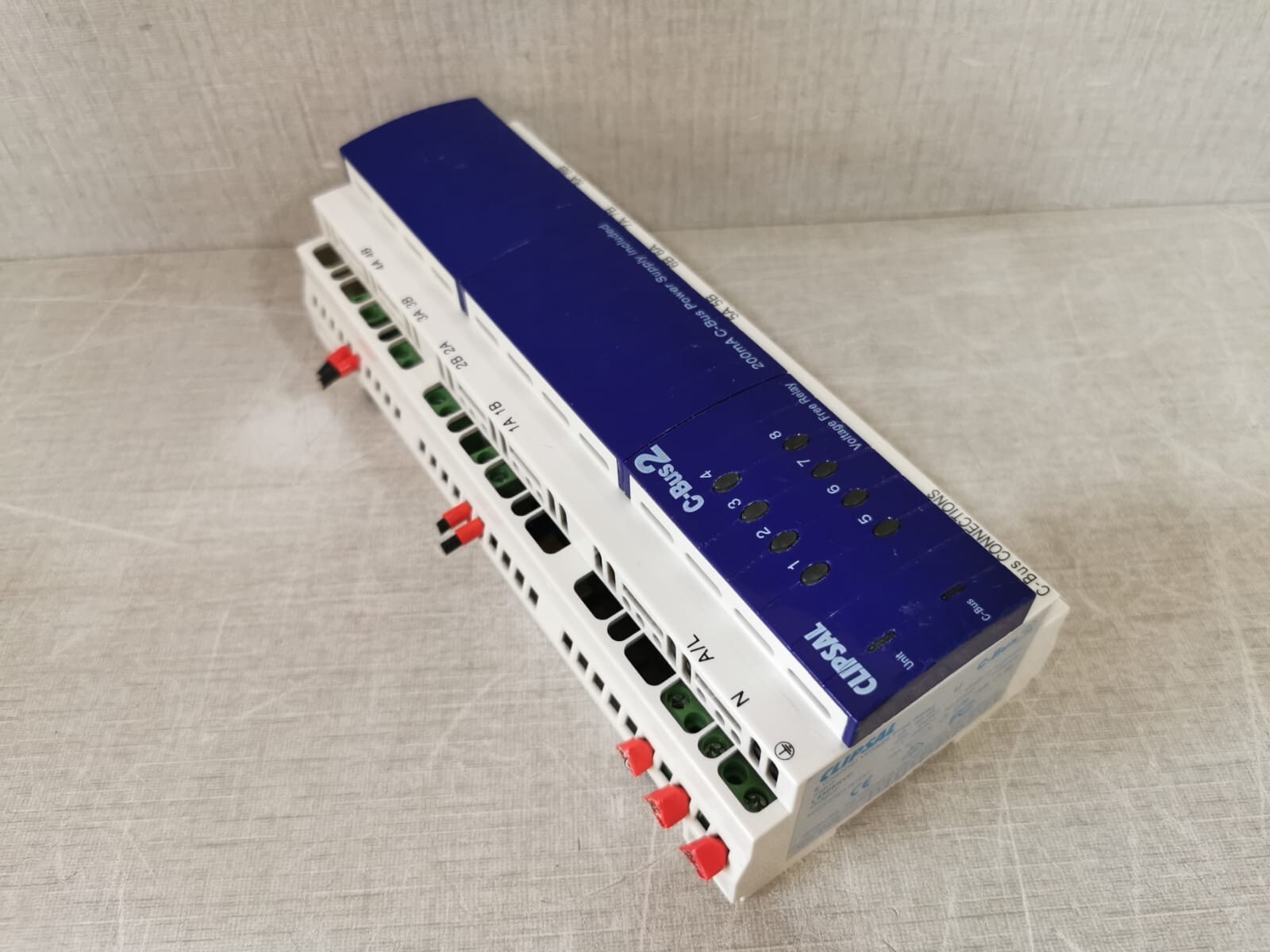 Clipsal L5508RVF CLIPSAL L5508RVF C-BUS2 8-CHANNEL VOLTAGE FREE RELAY (MFG 2007) 9