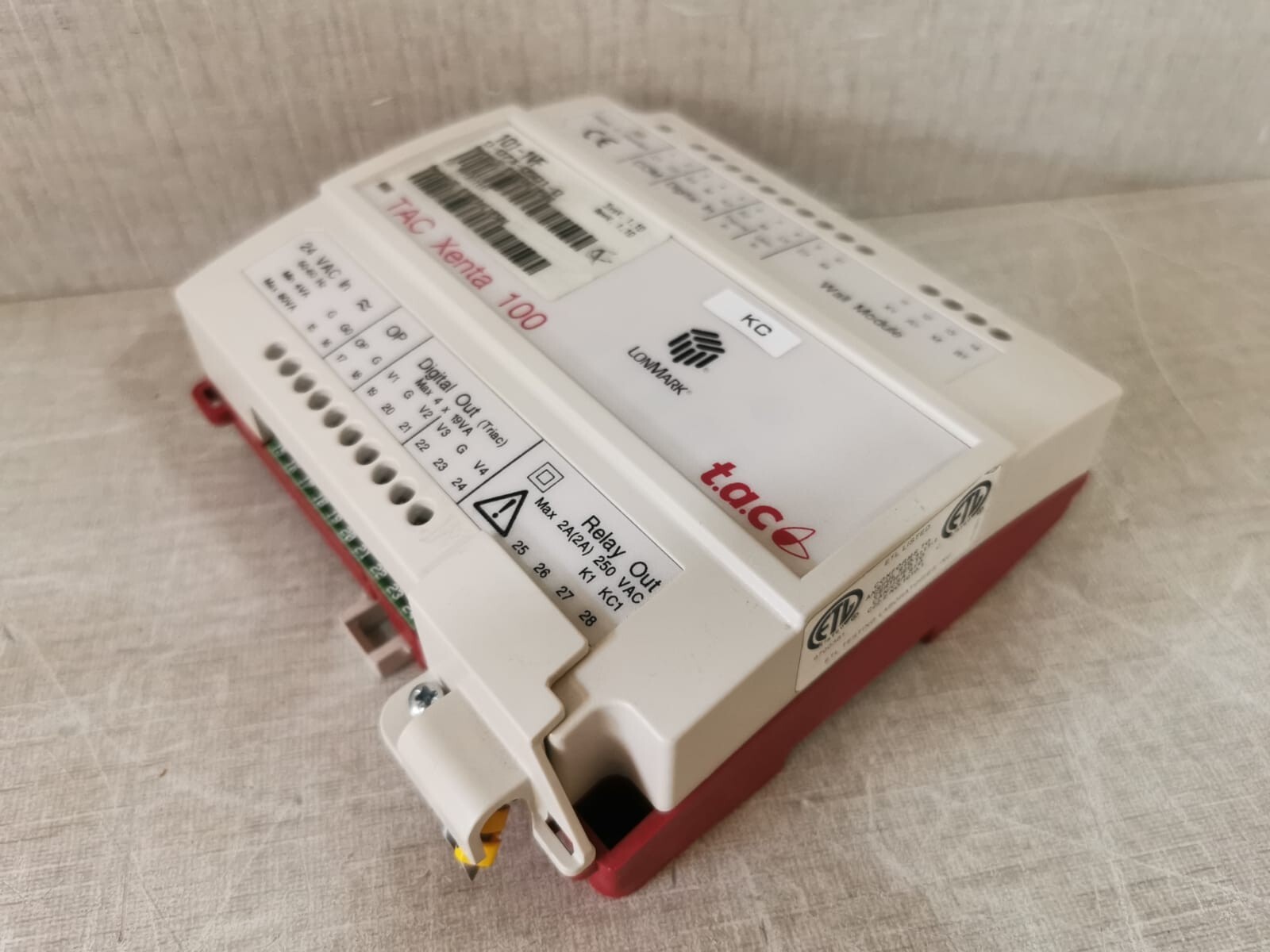 LONMARK 101-1VF 0-073-0501-01 LONMARK TAC XENTA 100 /101-1VF 0-073-0501-01 CONTROLLER 8
