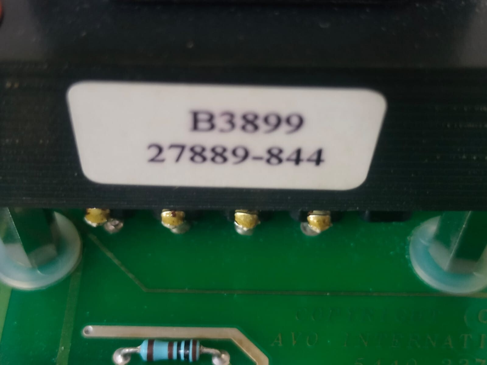 AVO 5440-237(A2) AVO international 5440-237(A2) board from Megger Insulation Tester 6