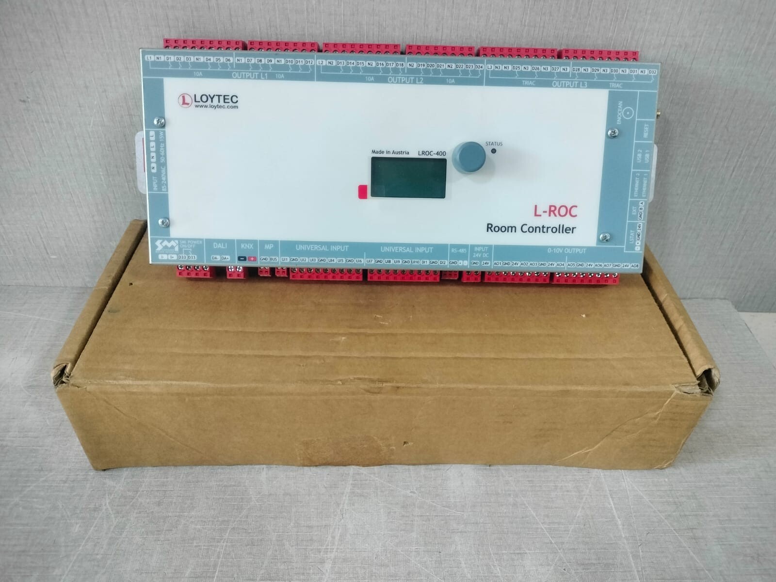 LOYTEC LROC-400 LOYTEC L-ROC LROC-400 Room Controller 24VDC 2
