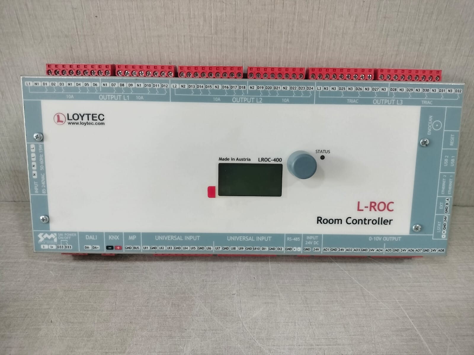 LOYTEC LROC-400 LOYTEC L-ROC LROC-400 Room Controller 24VDC 3