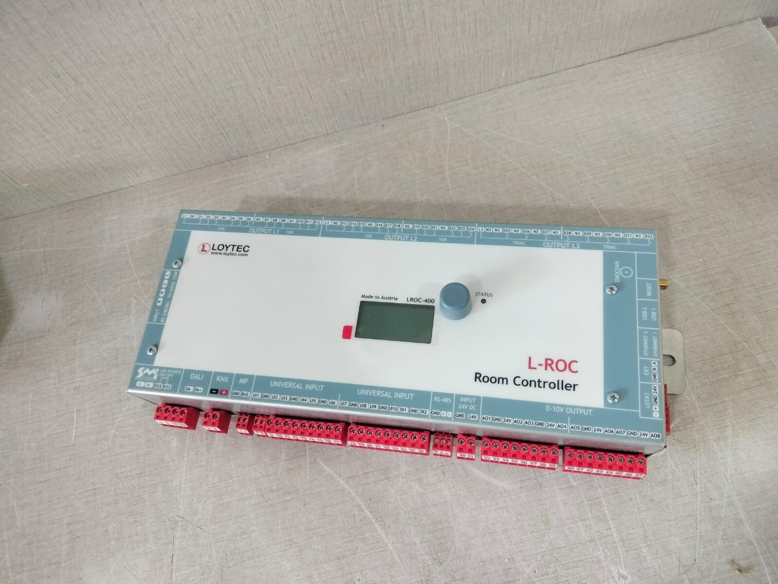 LOYTEC LROC-400 LOYTEC L-ROC LROC-400 Room Controller 24VDC 7
