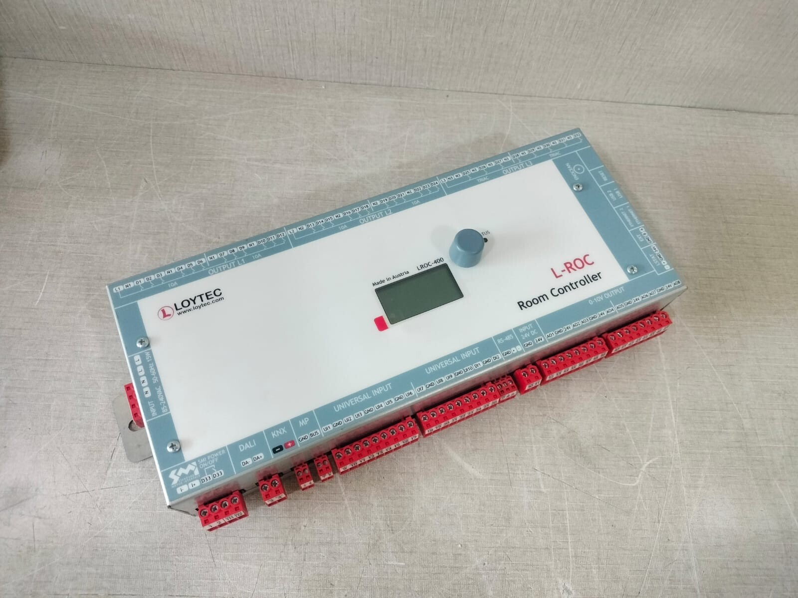 LOYTEC LROC-400 LOYTEC L-ROC LROC-400 Room Controller 24VDC 8