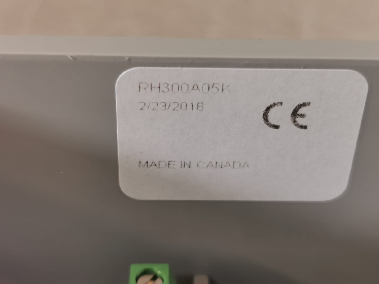 Greystone Energy Systems Inc. RH300A05K RH300A Greystone RH300A05K Humidity Transducer O.S.A 5% 20K Thermistor 7