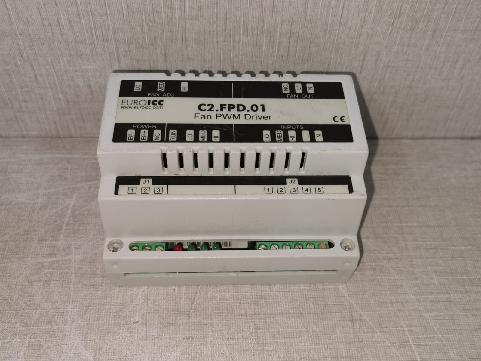 EUROICC C2.FPD.01 EUROICC C2.FPD.01 Fan PWM Driver BACnet PLC 3