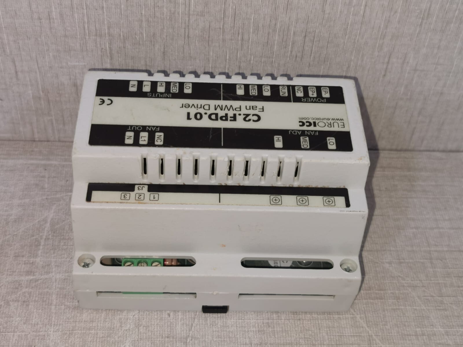 EUROICC C2.FPD.01 EUROICC C2.FPD.01 Fan PWM Driver BACnet PLC 4