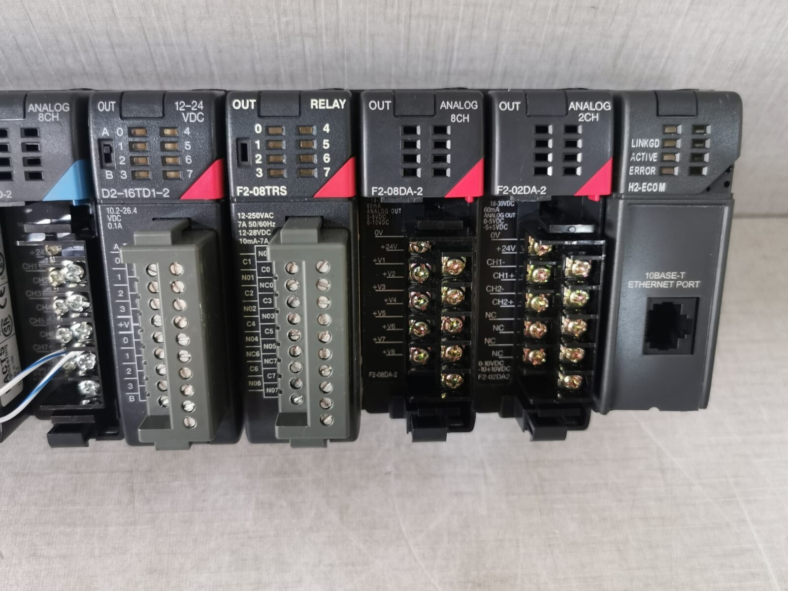 Koyo Electronics Direct Logic 205 , D2-09B-1 Koyo Direct Logic 205 with Base D2-09B-1 4