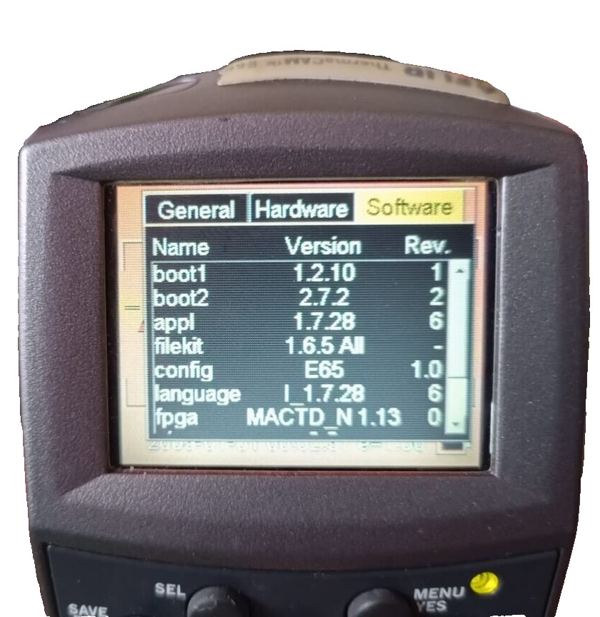 Unbranded 2150300410EU ThermaCAM E65 P/N 2150300410EU Rev.1.0 2