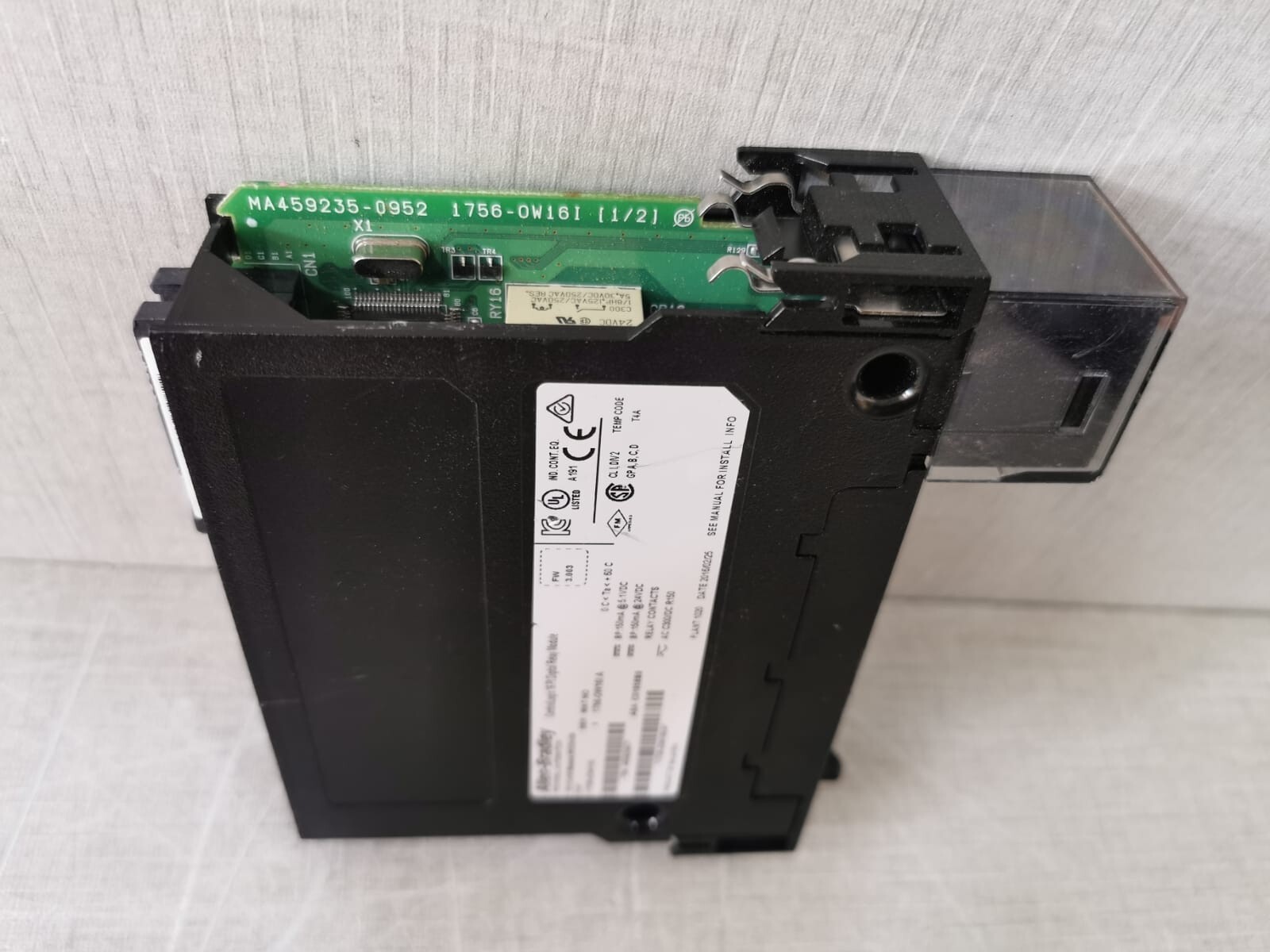 Rockwell Automation 1756-OW161 Allen Bradley 1756-OW161/A Ser. A ControlLogix 16Pt Digital Relay Module 7