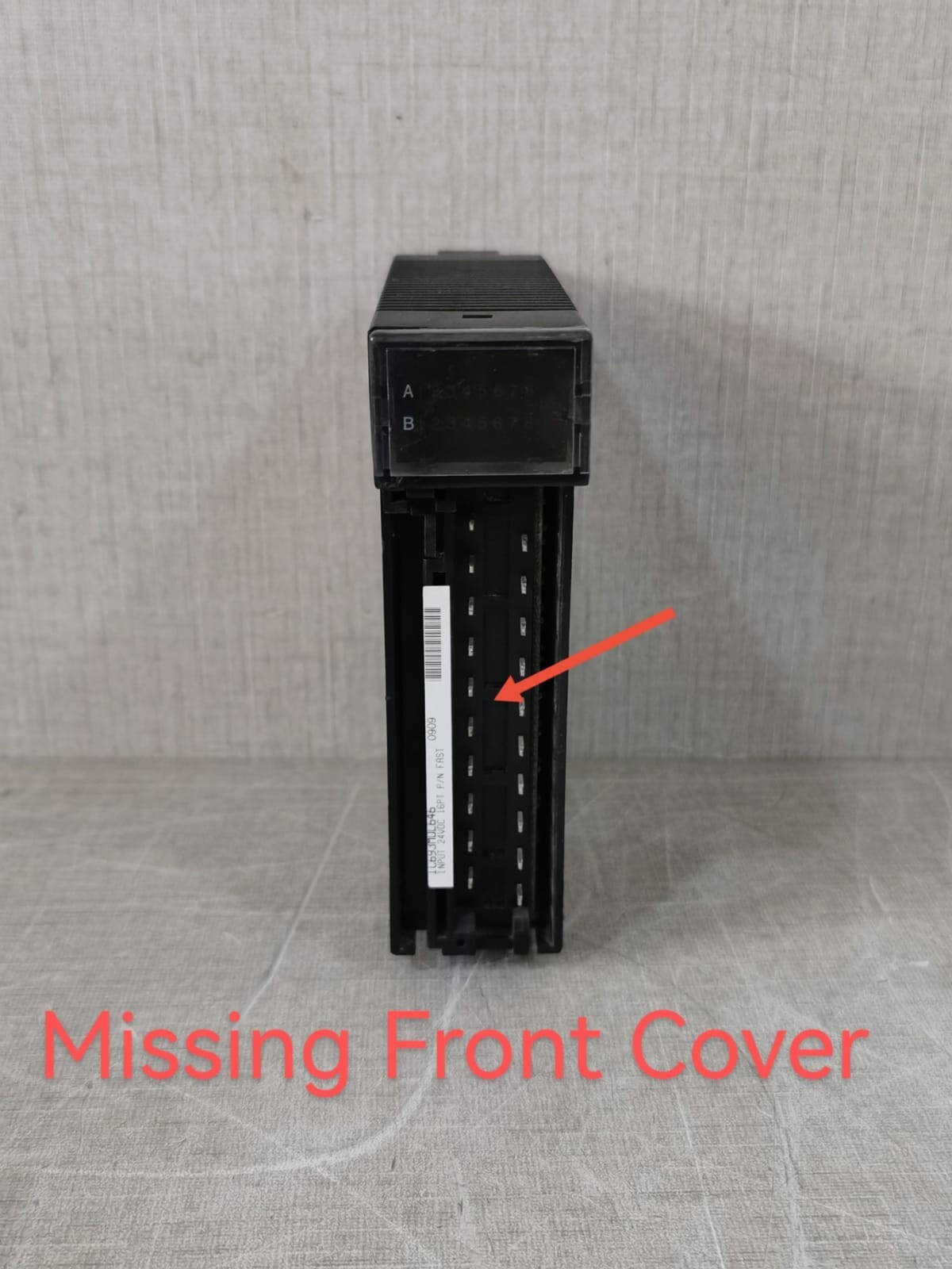 IC693MDL646F GE FANUC Input Module - Missing Front Cover