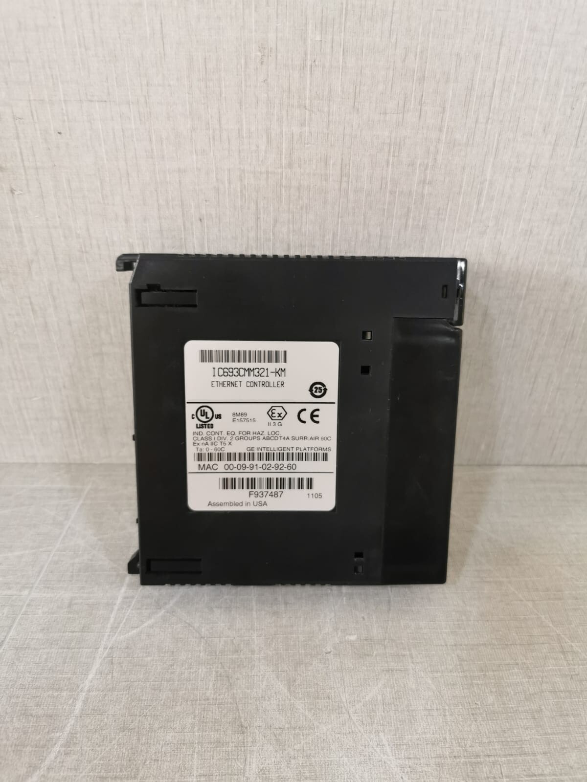 GE IC693CMM321-KM GE FANUC IC693CMM321-KM Ethernet Controller 4