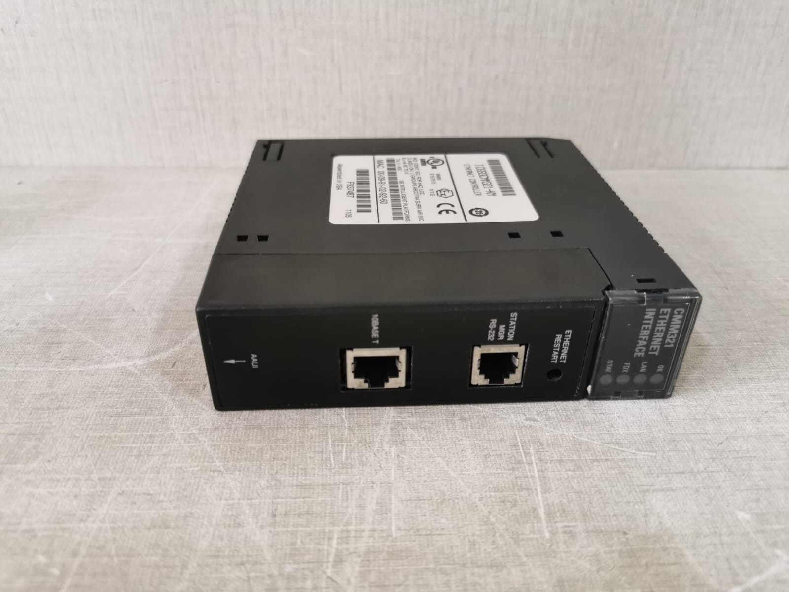 GE IC693CMM321-KM GE FANUC IC693CMM321-KM Ethernet Controller 6