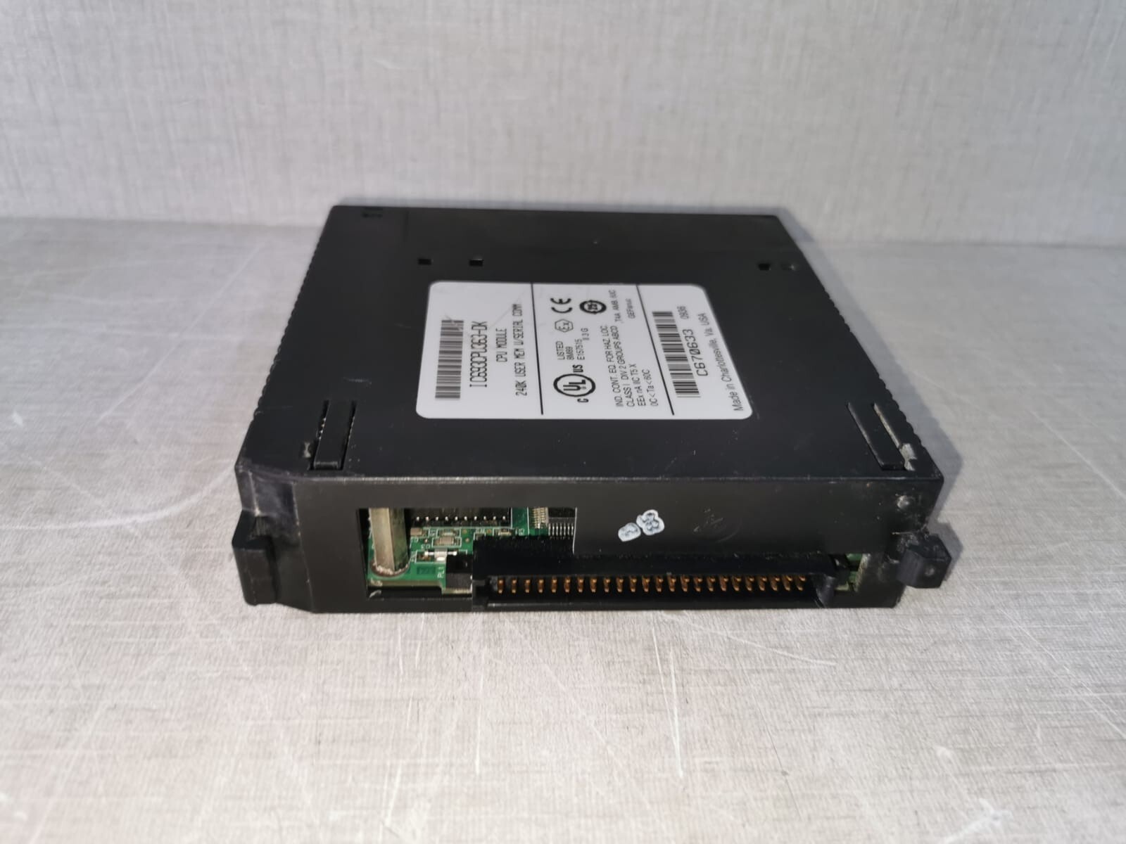 GE IC693CPU636-DK GE FANUC IC693CPU636-DK CPU MODULE 8