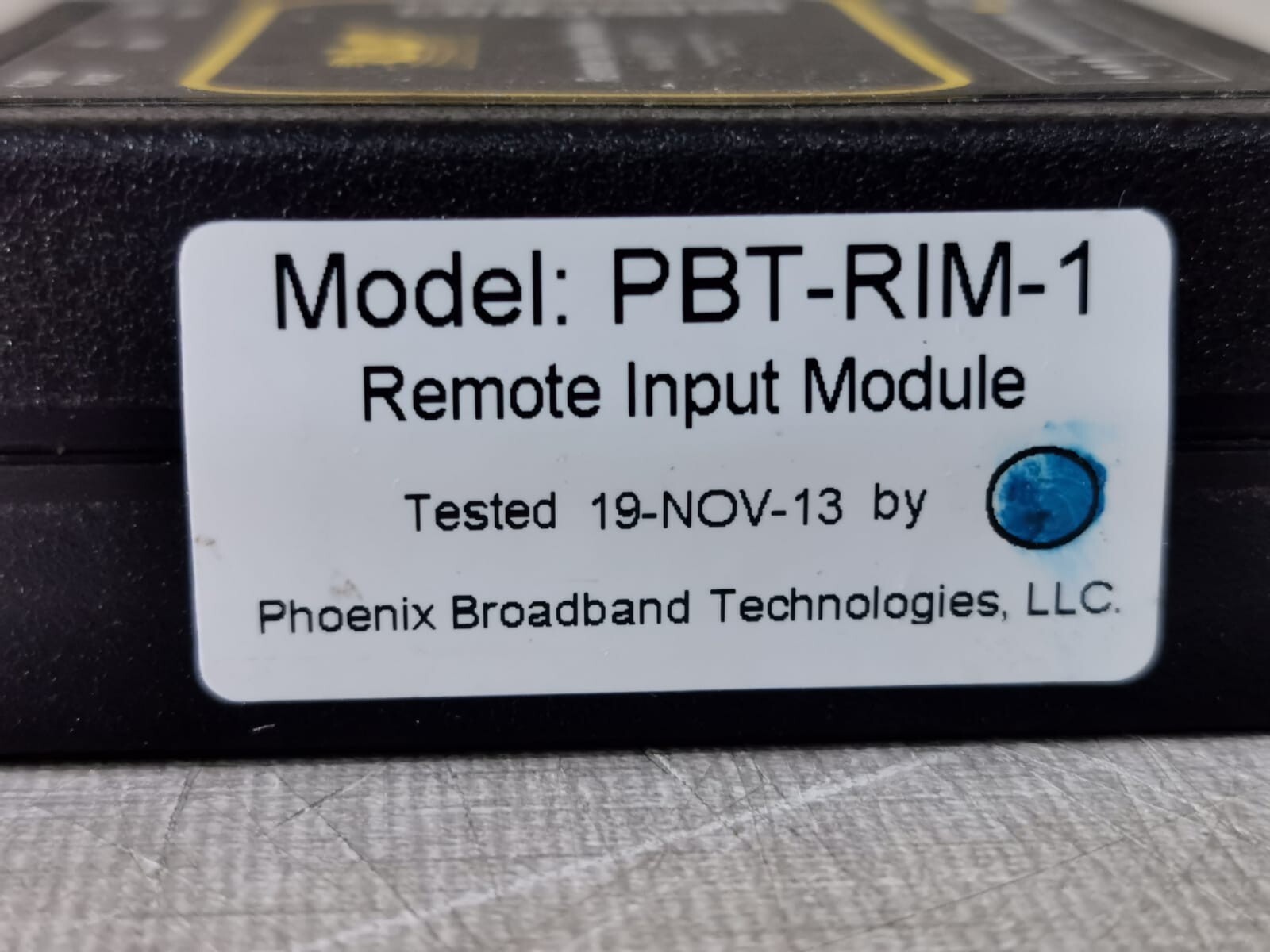 Phoenix Broadband Technologies PBT-RIM Phoenix Broadband Technologies PBT-RIM / PBT-RIM-1 Remote Input Module 3