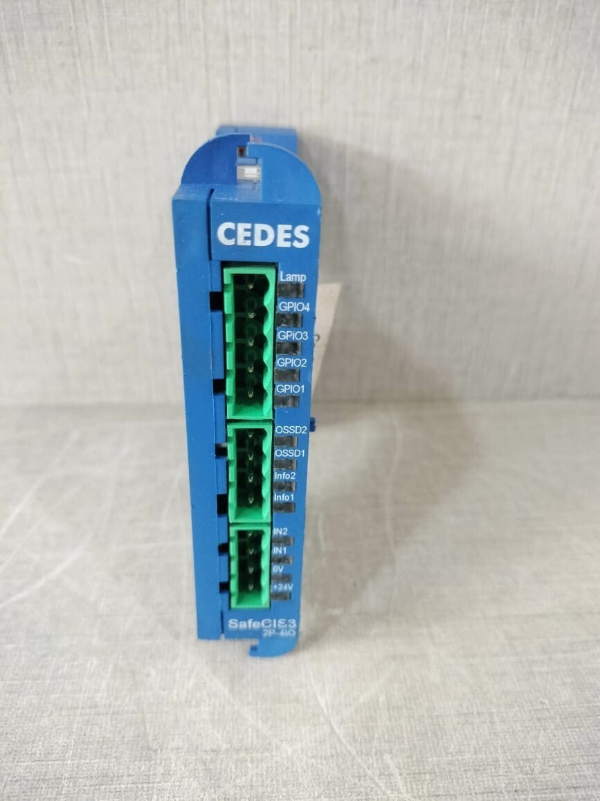 CEDES SAFECIS3-2P-4IO CEDES SAFETY & AUTOMATION SAFECIS3-2P-4IO 24VDC 4