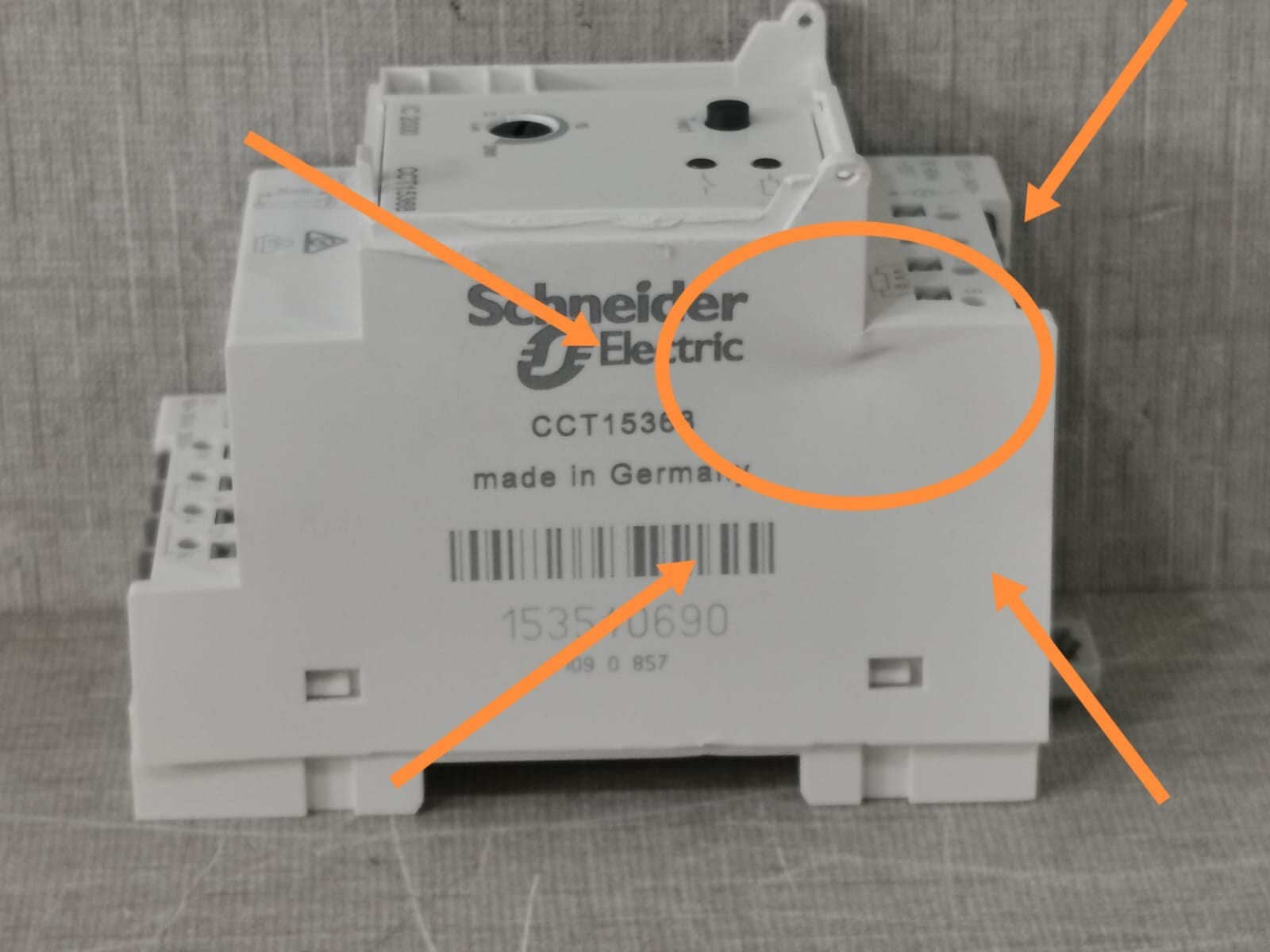 Schneider Electric IC2000 SCHNEIDER ELECTRIC CCT15368 ACTI9 IC2000 TWILIGHT SWITCH-W/O COVER & DAMAGE PART 4