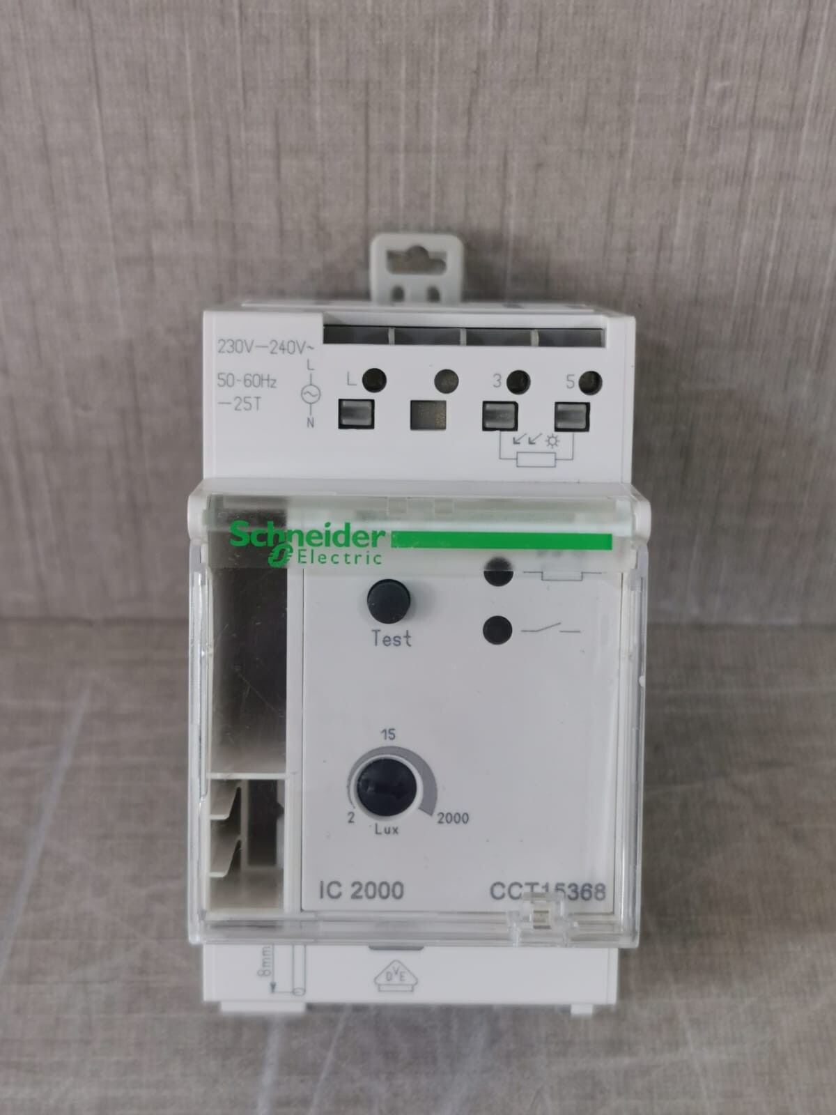 Schneider Electric IC2000 SCHNEIDER ELECTRIC CCT15368 ACTI9 IC2000 TWILIGHT SWITCH 2
