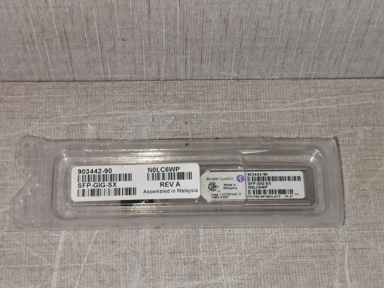 Alcatel-Lucent ALCATEL-LUCENT ALCATEL-LUCENT 903442-90 SFP-GIG-SX TRANSCEIVER MODULE 2