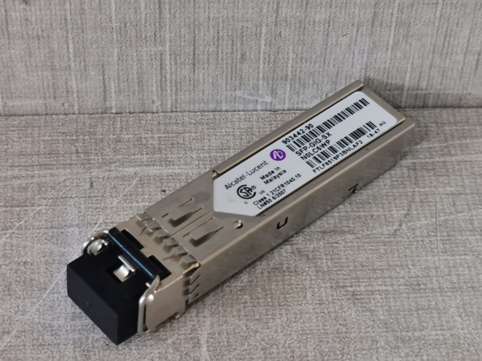 Alcatel-Lucent ALCATEL-LUCENT ALCATEL-LUCENT 903442-90 SFP-GIG-SX TRANSCEIVER MODULE 4