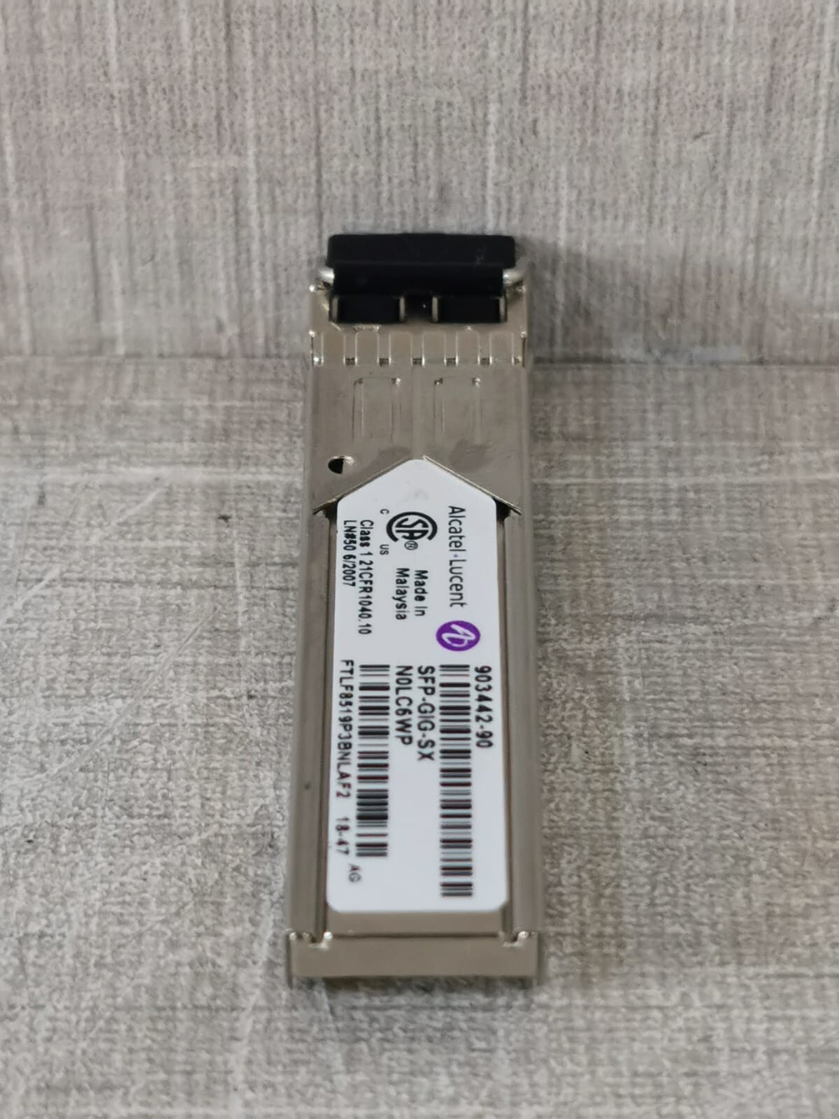 Alcatel-Lucent ALCATEL-LUCENT ALCATEL-LUCENT 903442-90 SFP-GIG-SX TRANSCEIVER MODULE 6