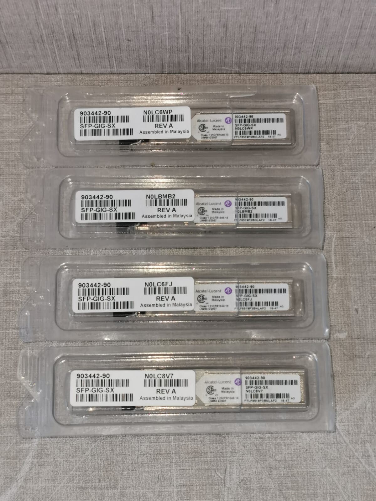 Alcatel-Lucent ALCATEL-LUCENT ALCATEL-LUCENT 903442-90 SFP-GIG-SX TRANSCEIVER MODULE 10