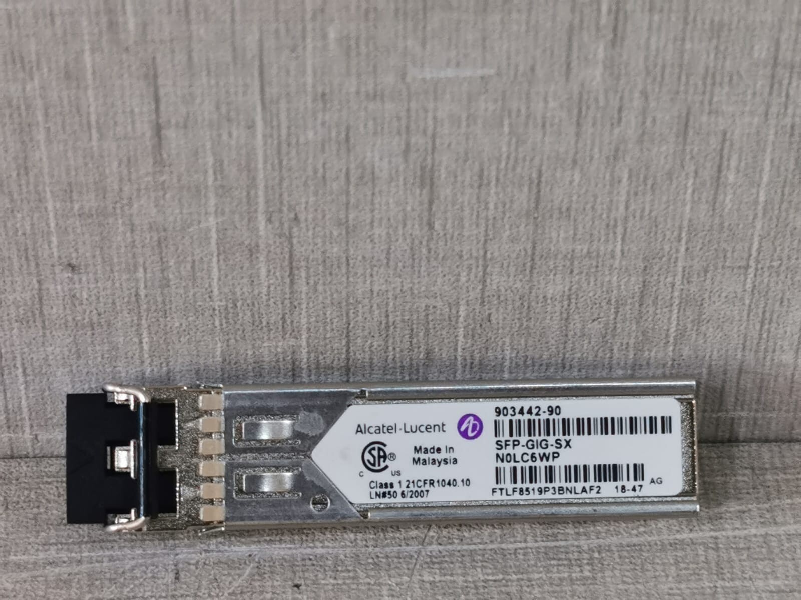 ALCATEL-LUCENT 903442-90 SFP-GIG-SX TRANSCEIVER MODULE