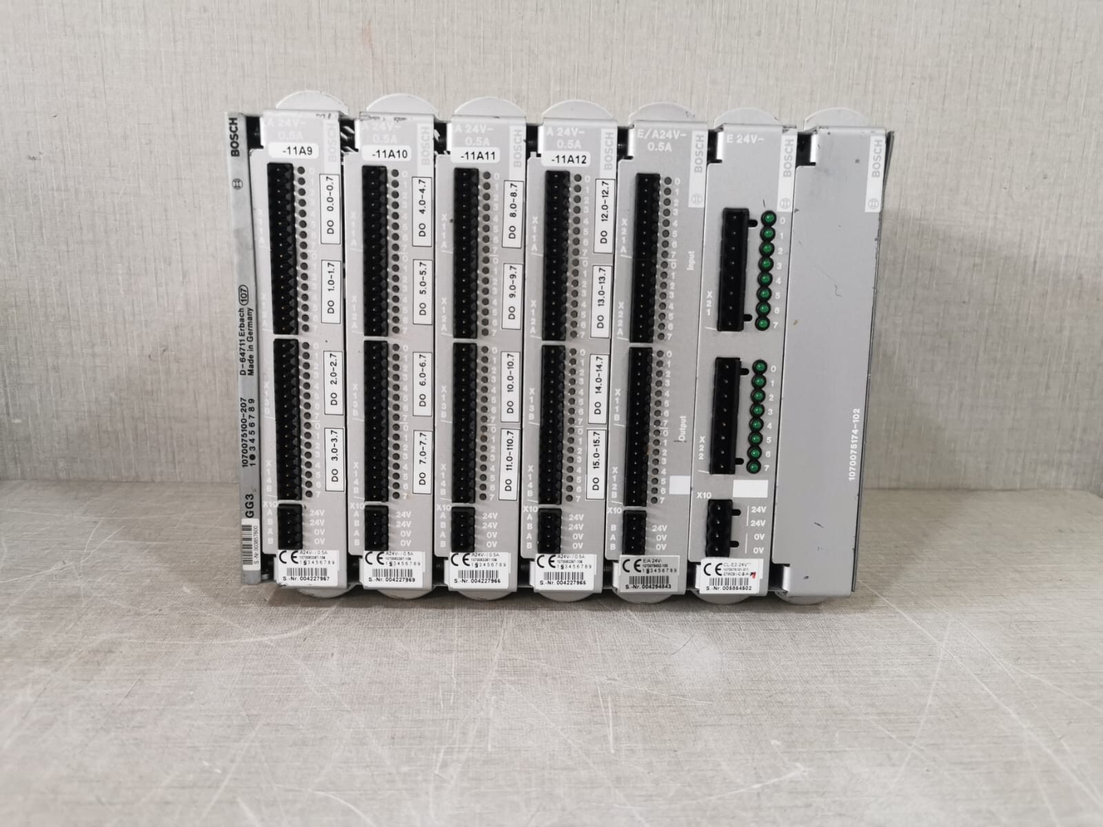 Bosch A24V-0.5A BOSCH RACK with 4 NOS. OF A24V-0.5A | E/A24V-0.5A | E24V | 1070075174-102 2