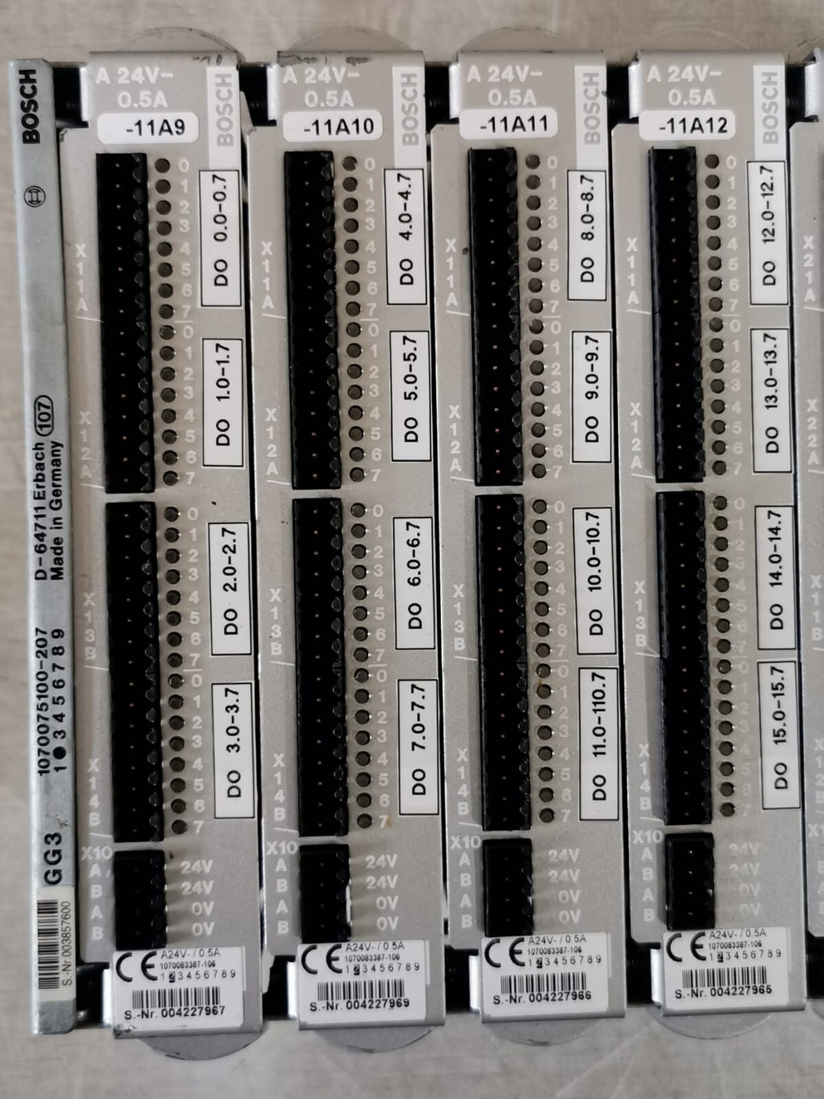 Bosch A24V-0.5A BOSCH RACK with 4 NOS. OF A24V-0.5A | E/A24V-0.5A | E24V | 1070075174-102 3