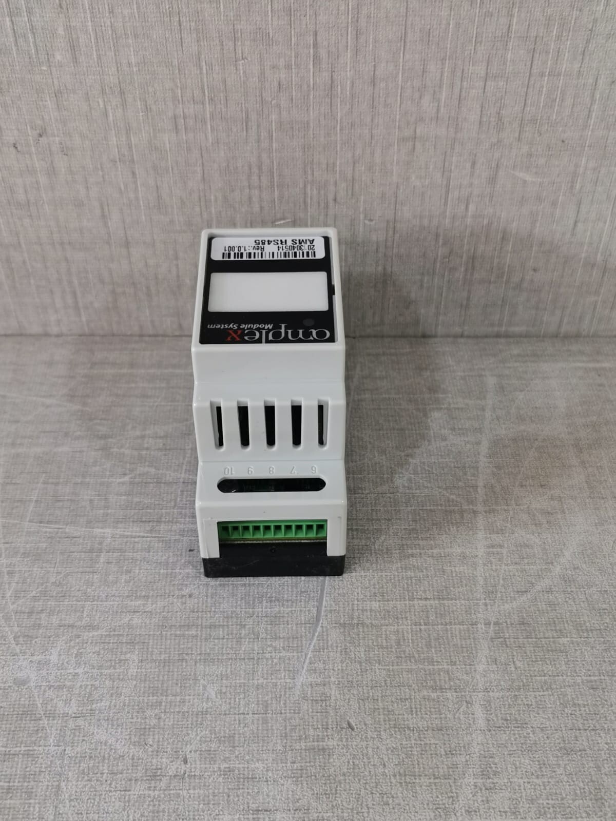 Amplex RS485 AMPLEX Module System AMS RS485 REV 1.0.001 Module for DLMS/COSEM & Modbus 5