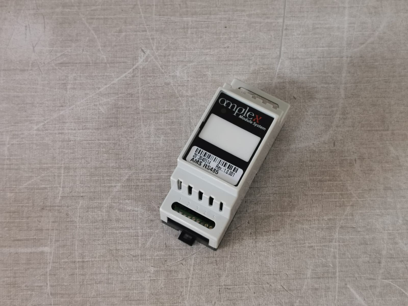 Amplex RS485 AMPLEX Module System AMS RS485 REV 1.0.001 Module for DLMS/COSEM & Modbus 6
