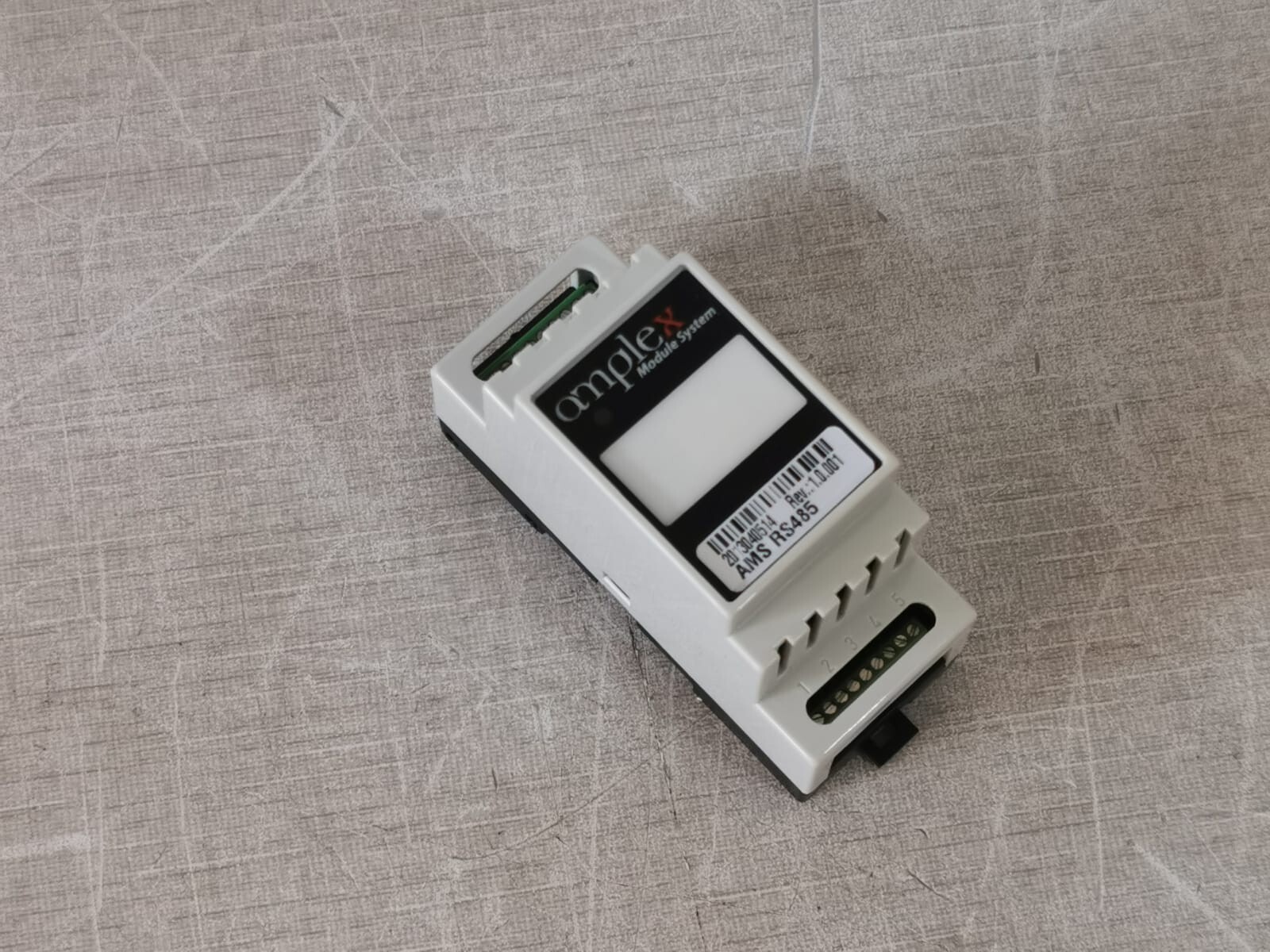 Amplex RS485 AMPLEX Module System AMS RS485 REV 1.0.001 Module for DLMS/COSEM & Modbus 7
