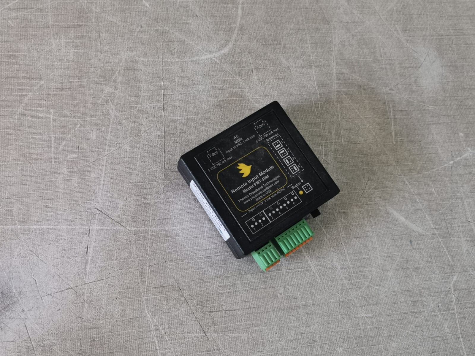 Phoenix Contact PBT-RIM Phoenix Broadband Technologies PBT-RIM / PBT-RIM-1 Remote Input Module 10