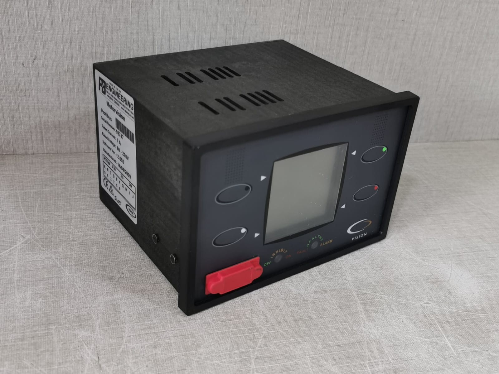 Digital PROFIBUS P+B ENGINEERING MOTORVISION PROFIBUS DIGITAL PROTECTION RELAY 6