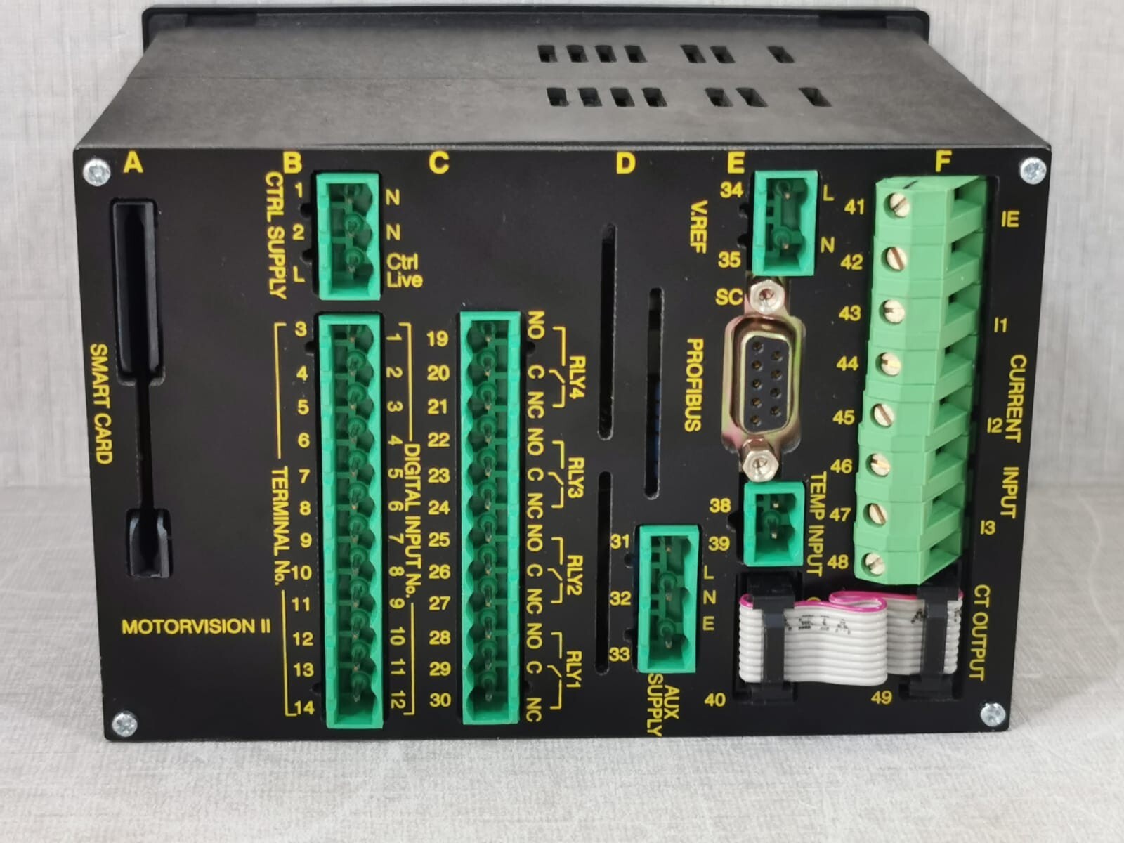 Digital PROFIBUS P+B ENGINEERING MOTORVISION PROFIBUS DIGITAL PROTECTION RELAY 10