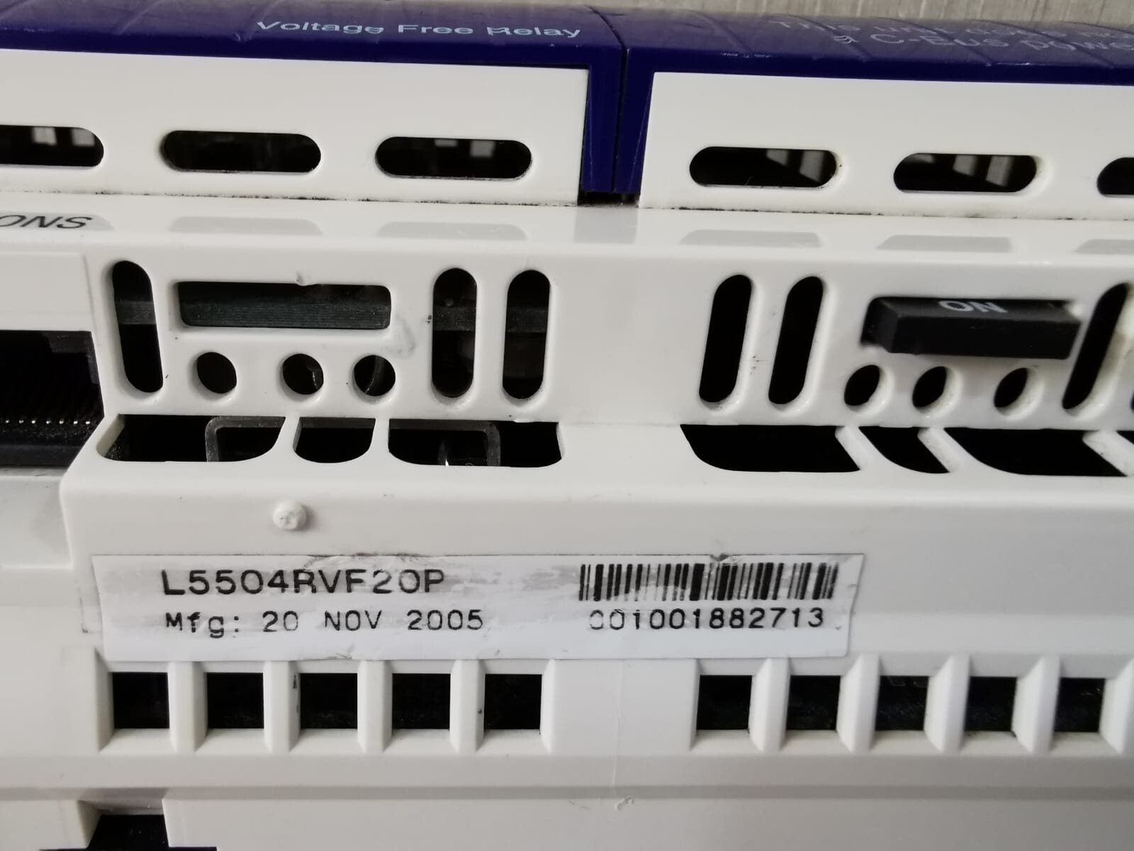 GE MFG-2005 CLIPSAL C-BUS2 L5504RVF20/LE5504TRVF20 4-CHANNEL VOLTAGE FREE RELAY(MFG-2005) 5