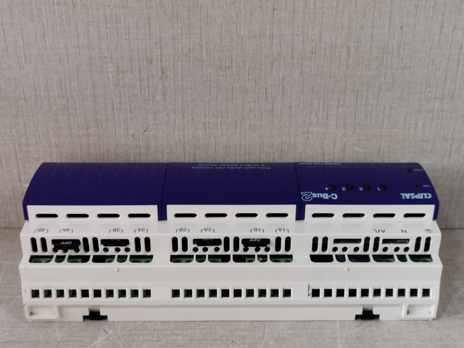 GE MFG-2005 CLIPSAL C-BUS2 L5504RVF20/LE5504TRVF20 4-CHANNEL VOLTAGE FREE RELAY(MFG-2005) 8