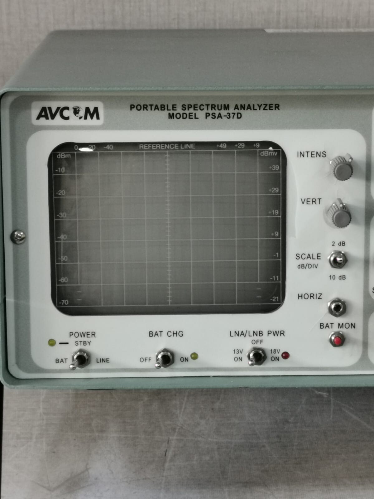 AVCOM PSA-37D AVCOM PSA-37D Portable Spectrum Analyzer 7