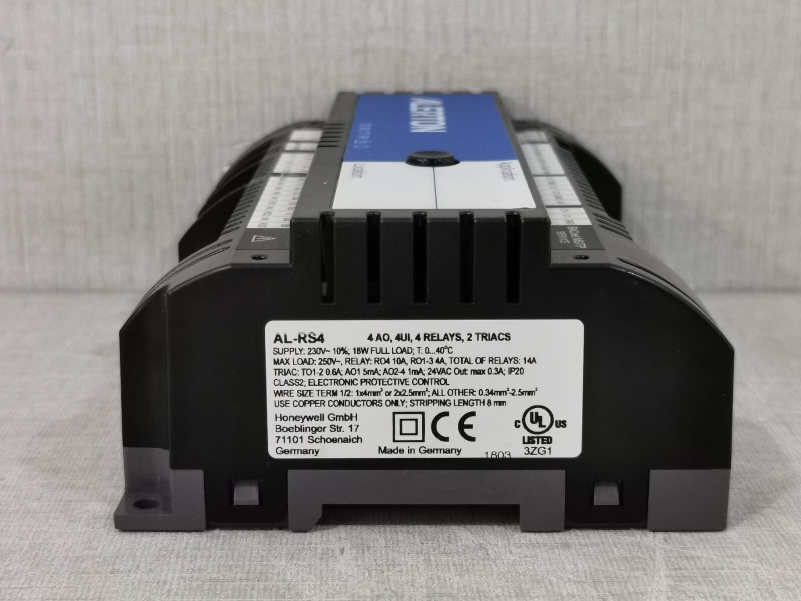 Honeywell AL-RS4 ALERTON AL-RS4 4 AO,4 RELAYS,2 TRIACS HONEYWELL ALERTON BUILDING 3