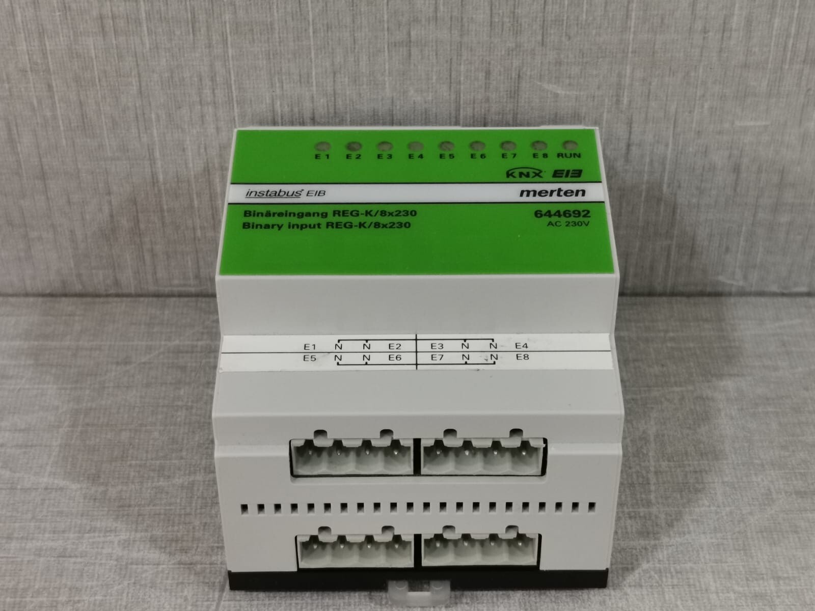Merten KNX-644692 MERTEN KNX 644692 BINARY REG-K/8X230 INSTABUS EIB 6