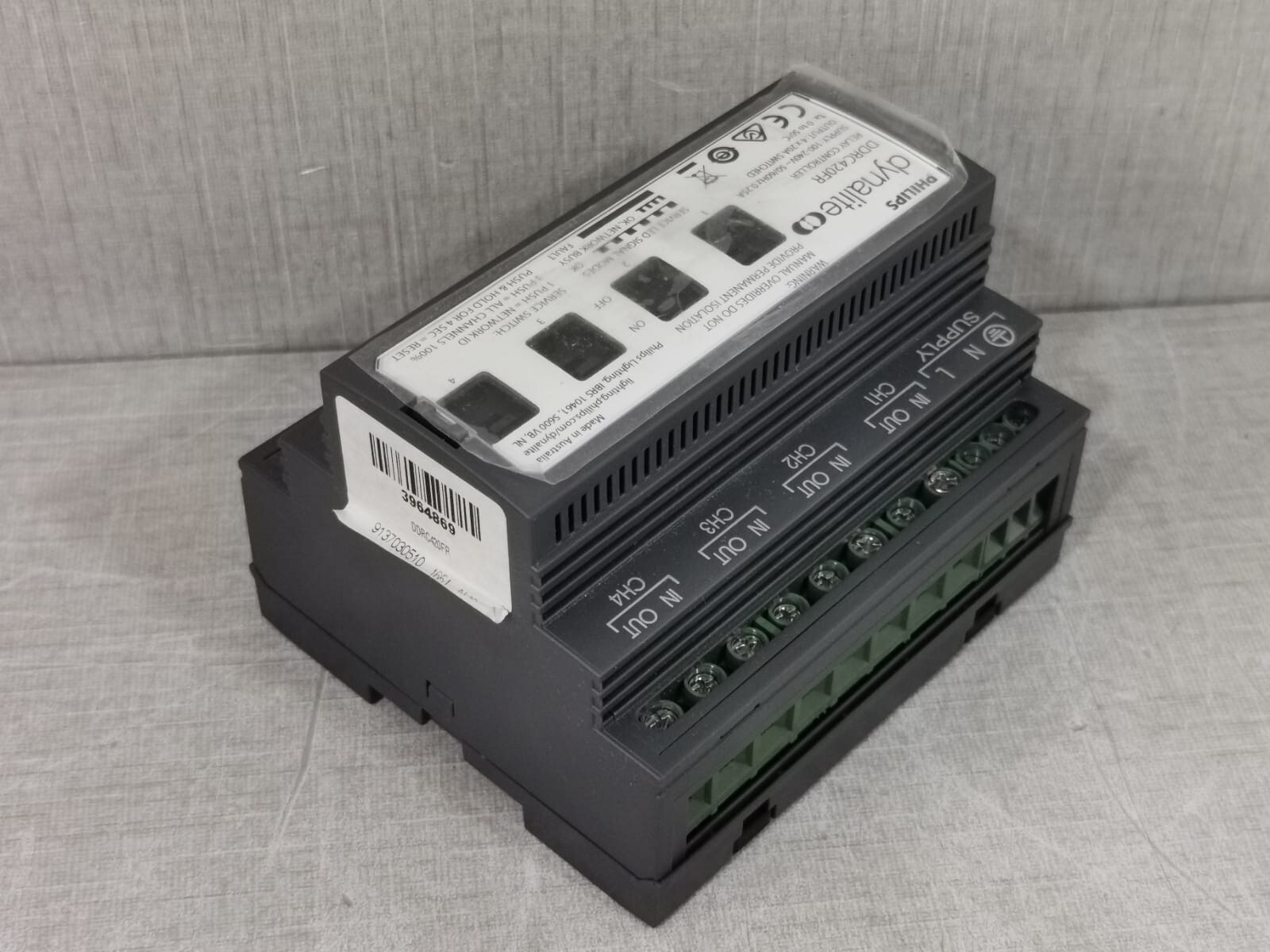 Philips DDRC420FR Philips Dynalite DDRC420FR Relay Controller 5