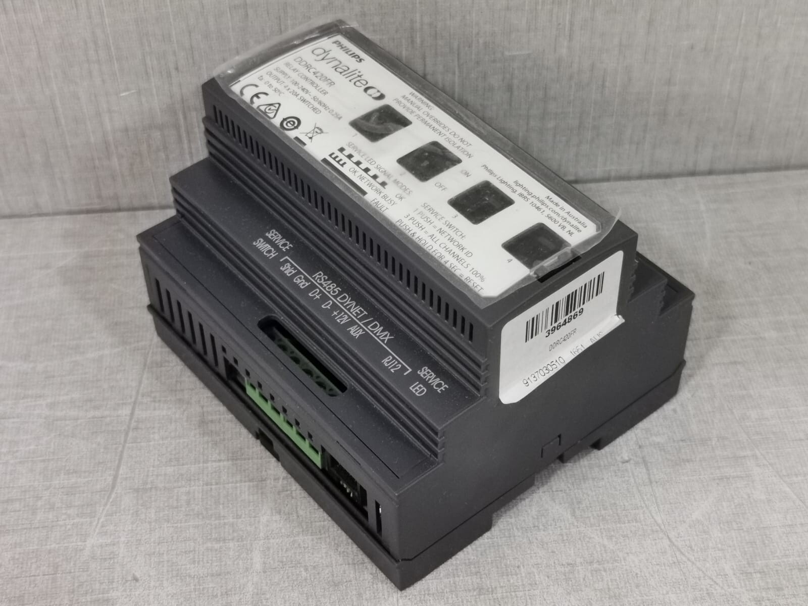 Philips DDRC420FR Philips Dynalite DDRC420FR Relay Controller 10