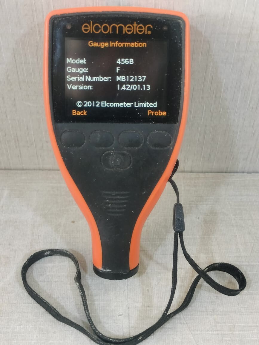 GE A456CFBI1 ELCOMETER 456B A456CFBI1 Digital Coating Thickness Gauge- NO PROBE CABLE 2