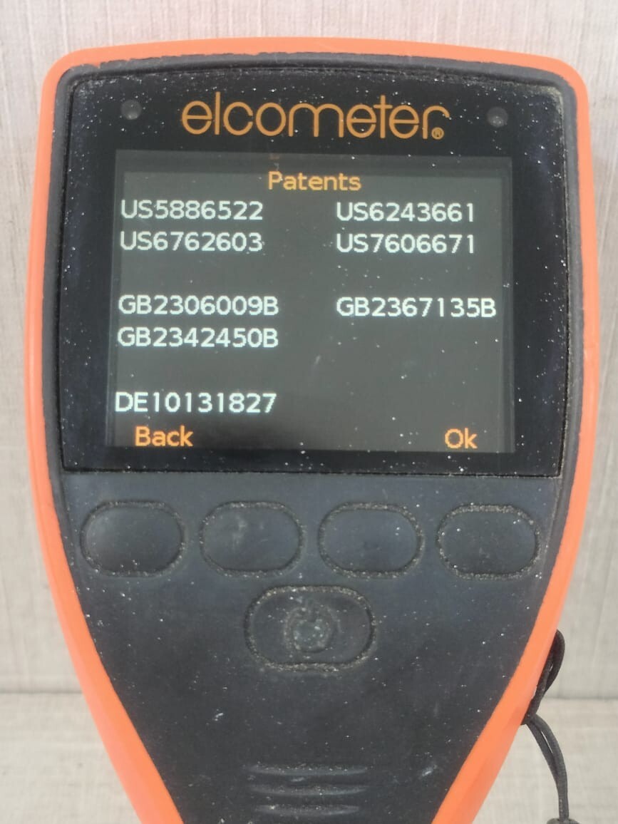 GE A456CFBI1 ELCOMETER 456B A456CFBI1 Digital Coating Thickness Gauge- NO PROBE CABLE 4