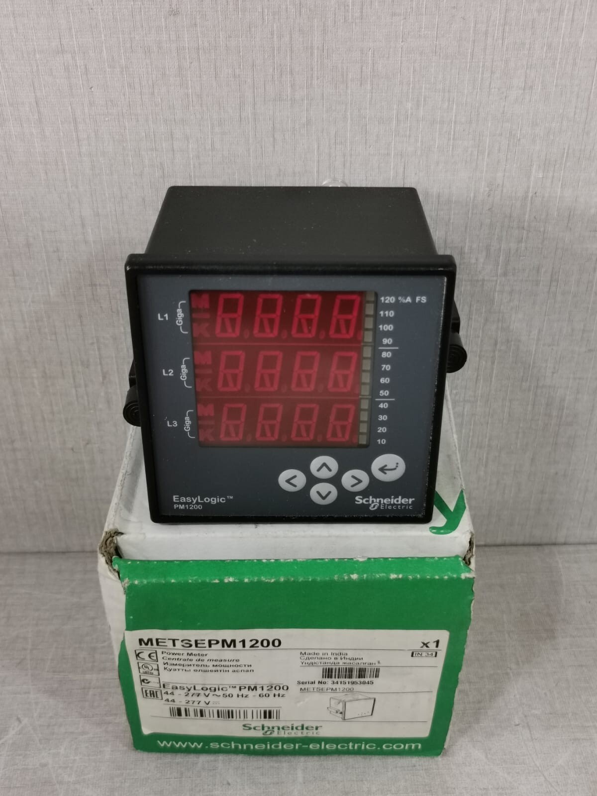 Schneider Electric METSEPM1200 SCHNEIDER ELECTRIC EASYLOGIC PM1200 /METSEPM1200 POWER METER-SPOT ON THE SCREEN 2