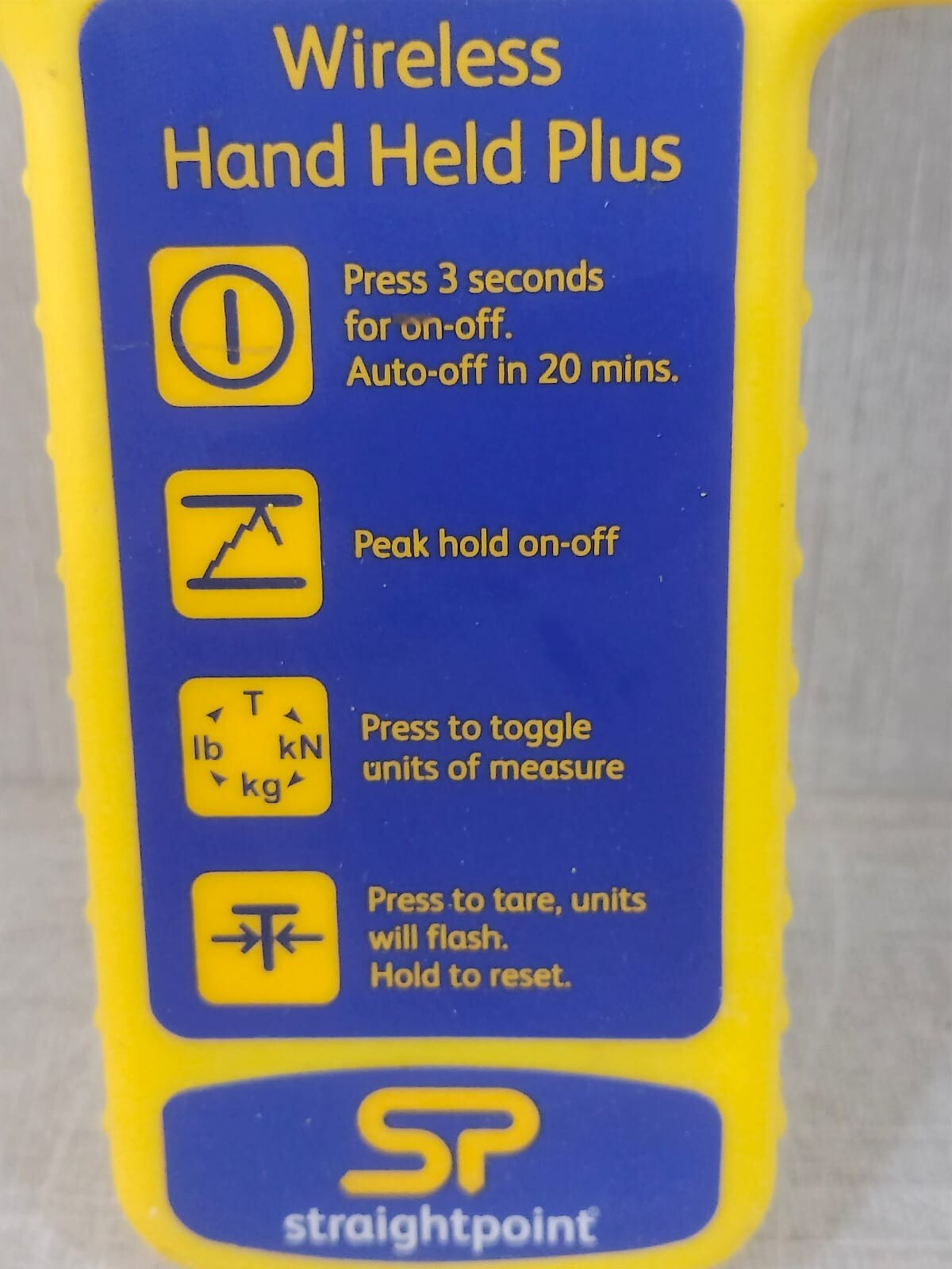 Straightpoint SW-HHP STRAIGHTPOINT SW-HHP WIRELESS HAND HELD PLUS 2.4GHz - UNIT ONLY 5