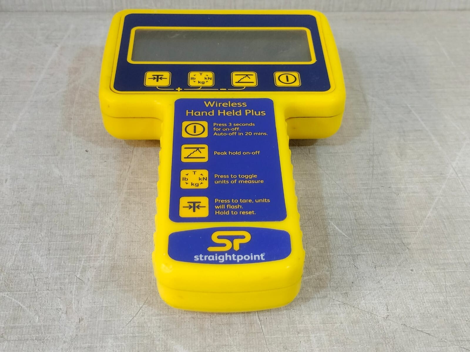 Straightpoint SW-HHP STRAIGHTPOINT SW-HHP WIRELESS HAND HELD PLUS 2.4GHz - UNIT ONLY 7