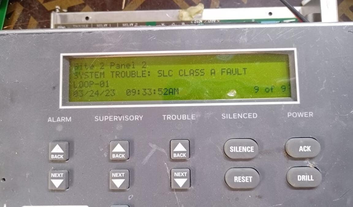 Silent Knight TR-2100 SILENT KNIGHT FARENHYT TR-2100/ECS FIRE ALARM CONTROL PANEL 4