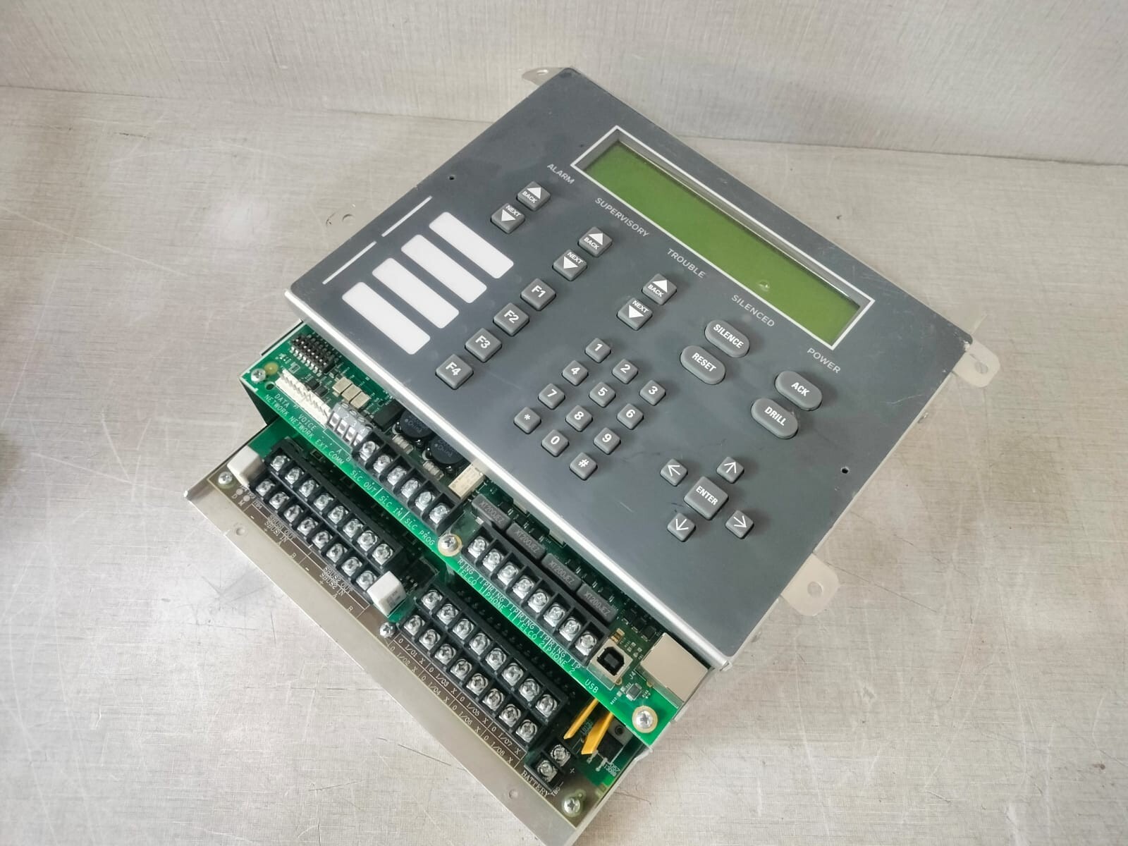 Silent Knight TR-2100 SILENT KNIGHT FARENHYT TR-2100/ECS FIRE ALARM CONTROL PANEL 9
