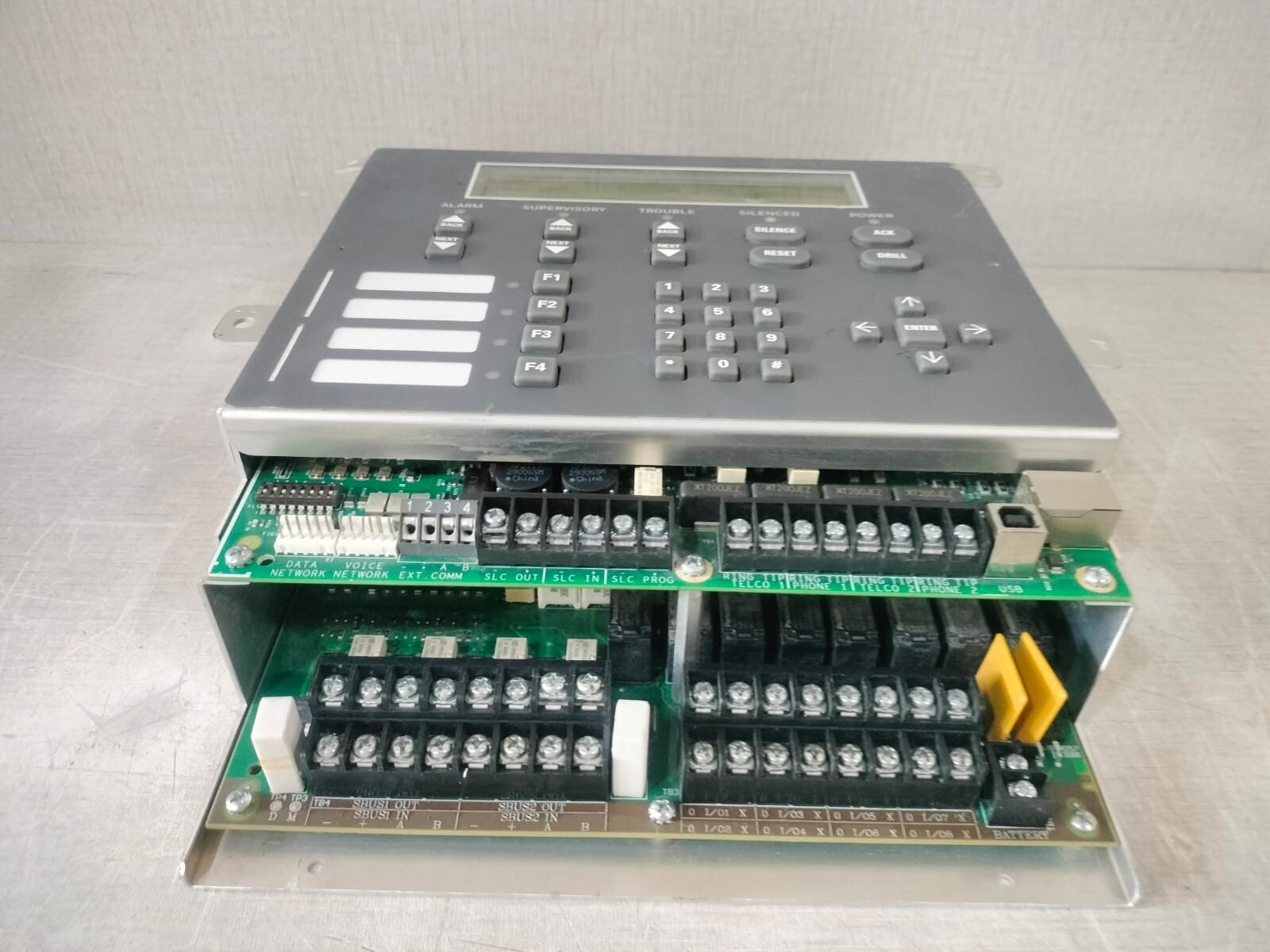 Silent Knight TR-2100 SILENT KNIGHT FARENHYT TR-2100/ECS FIRE ALARM CONTROL PANEL 10